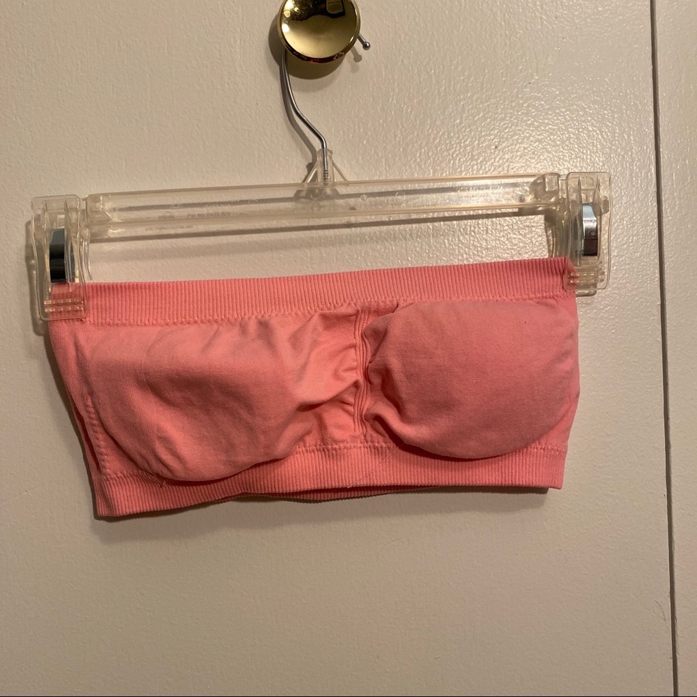 Coral Colored Bandeau